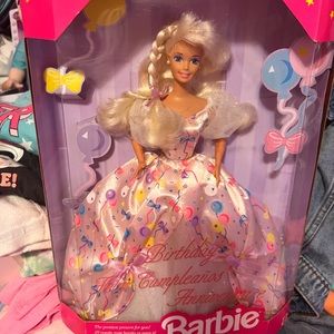 Vintage rare Birthday Barbie from 1996 new in box